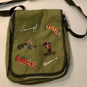 VINTAGE SMIRNOFF BEVERAGE CROSSBODY BAG